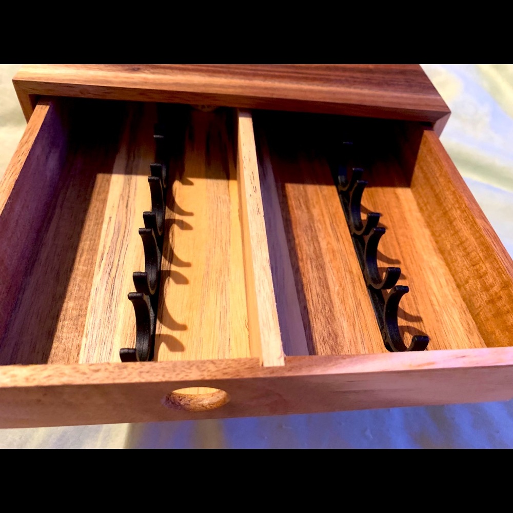 Essential oils or jewelry wooden new  box holder. Must have!